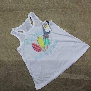 Max & Olivia Graphic Girls Pajama Tank  M